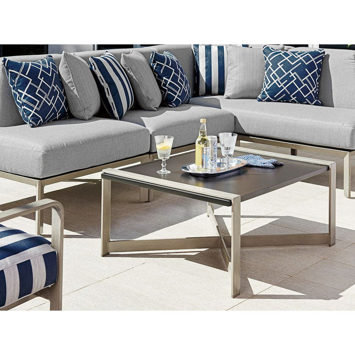 Outdoor Coffee Tables Rectangular Cocktail Table - 0101 Gray