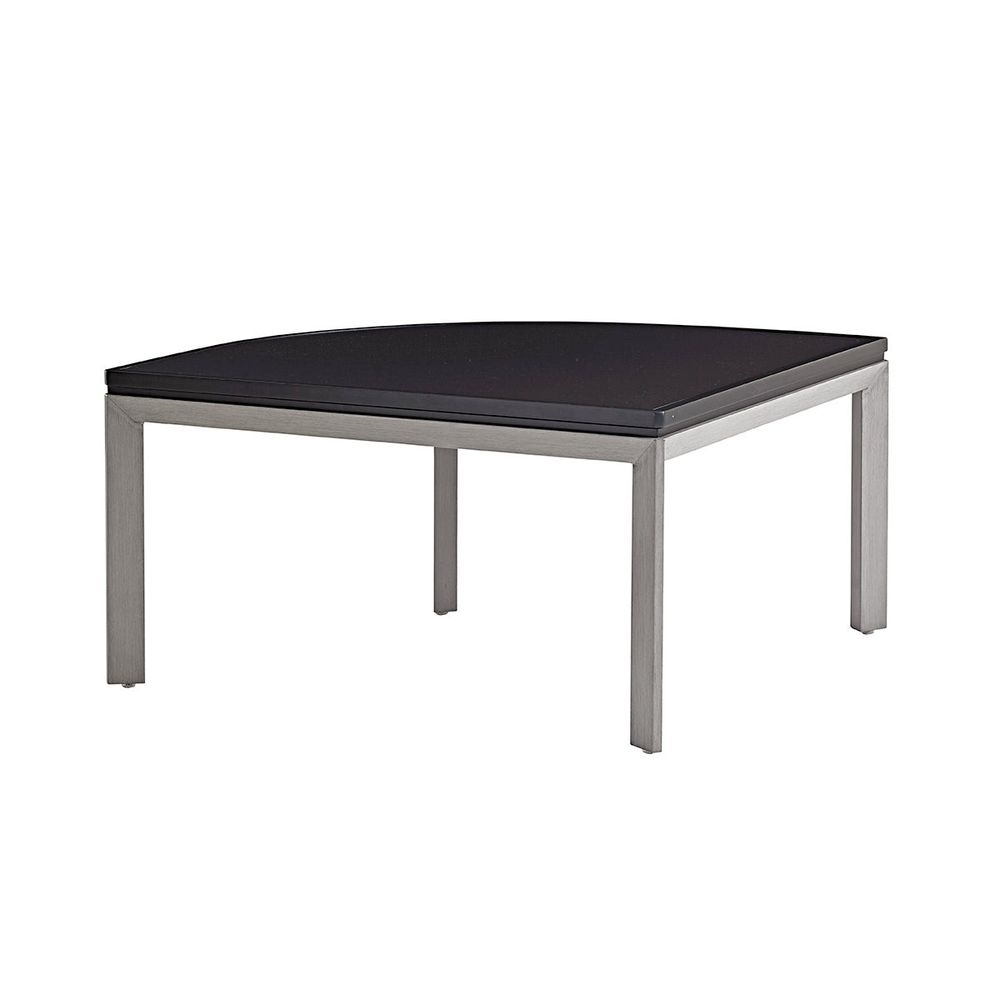 Outdoor Side Tables Sectional Corner Table - 0101 Gray