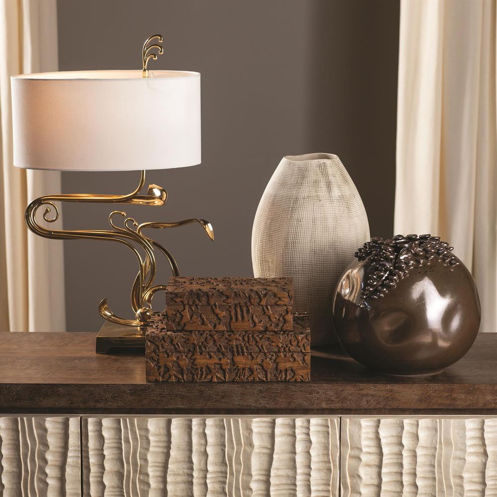 Table Lamps Fete Table Lamp-Brass