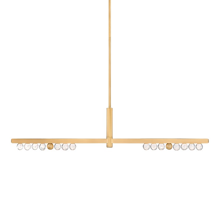 Annecy Linear - Vintage Brass 2 Lights