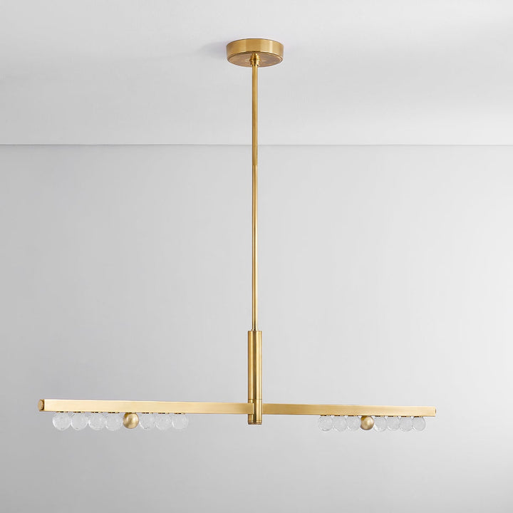 Annecy Linear - Vintage Brass 2 Lights