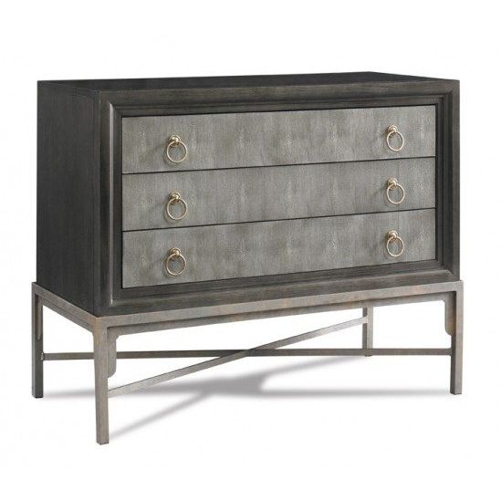 Cabinets & Curios Progressions Box on Stand - Faux Shagreen
