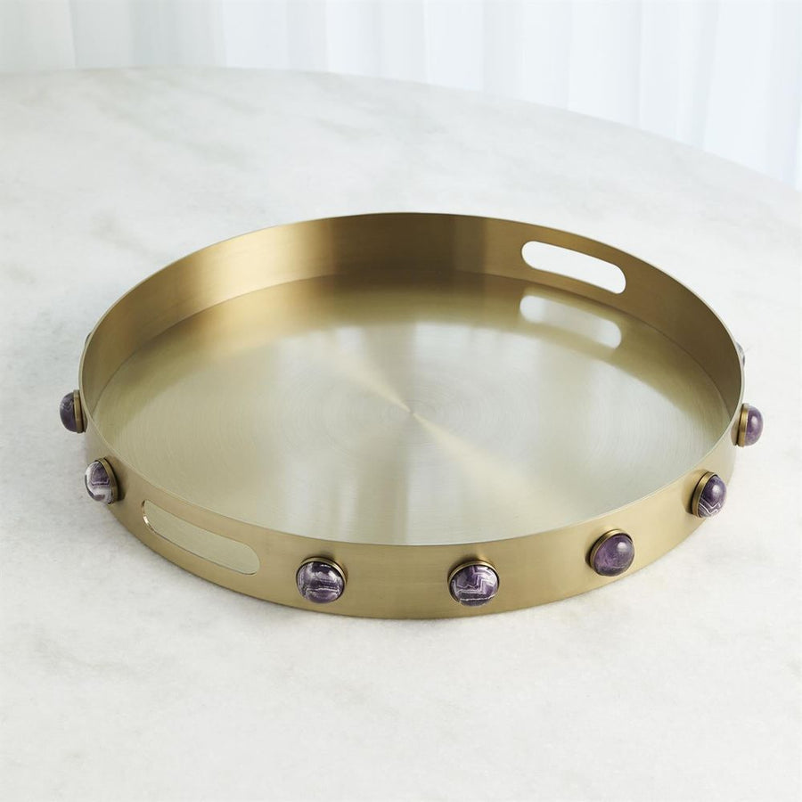 Serveware: Trays Pandora Amethyst Tray