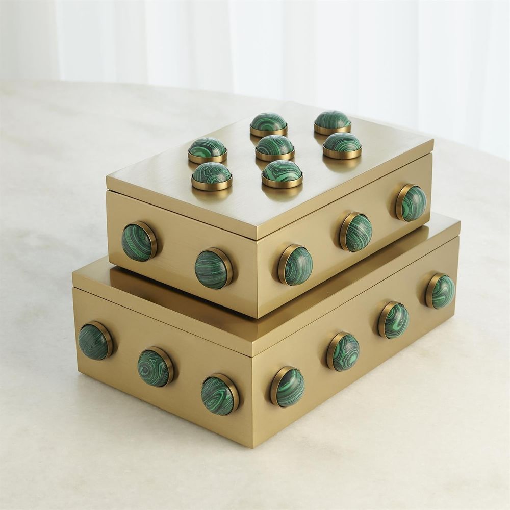 Boxes Pandora Malachite Box-Lg