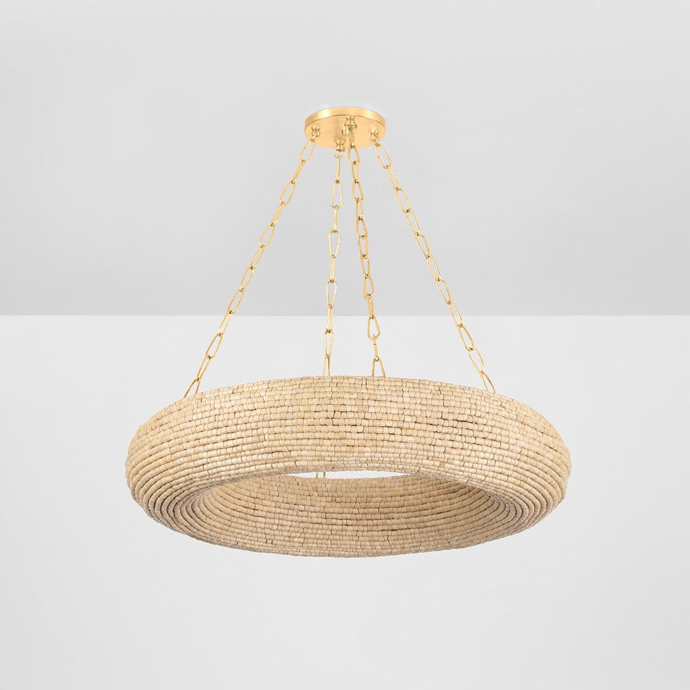 Chandeliers Lure Chandelier - Vintage Gold Leaf 10 Lights