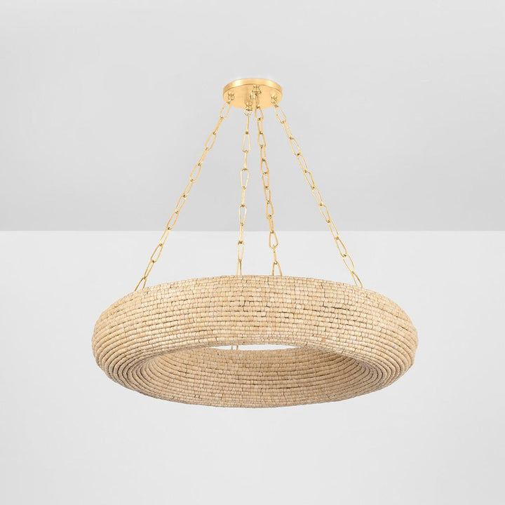 Chandeliers Lure Chandelier - Vintage Gold Leaf 10 Lights