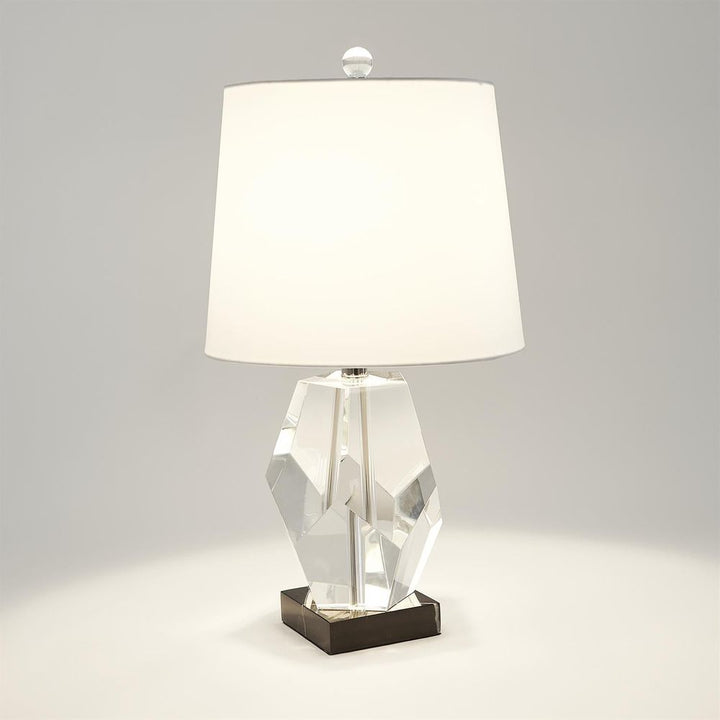 Table Lamps Facet Block Lamp-Single