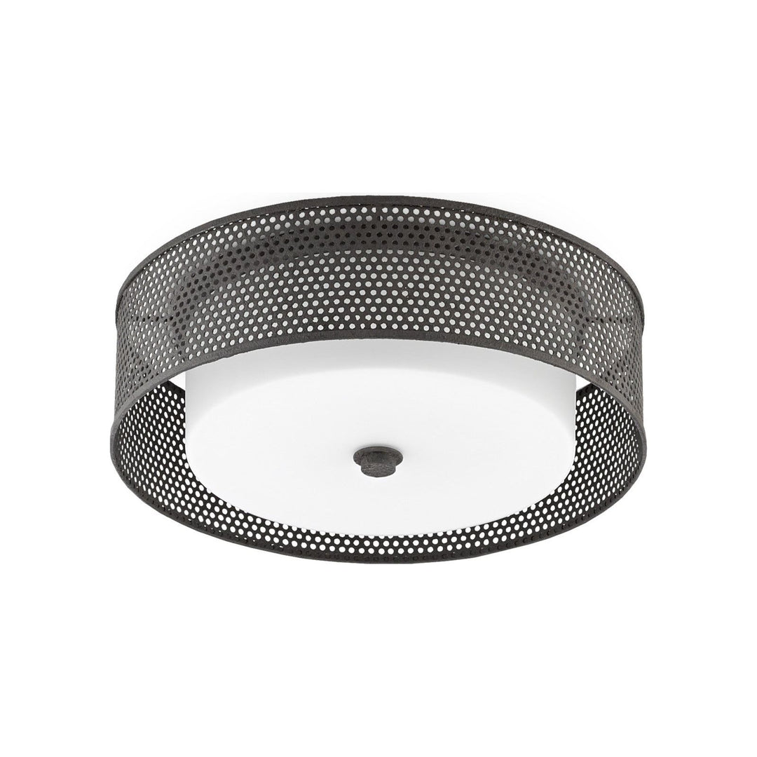 Notte Black Flush Mount