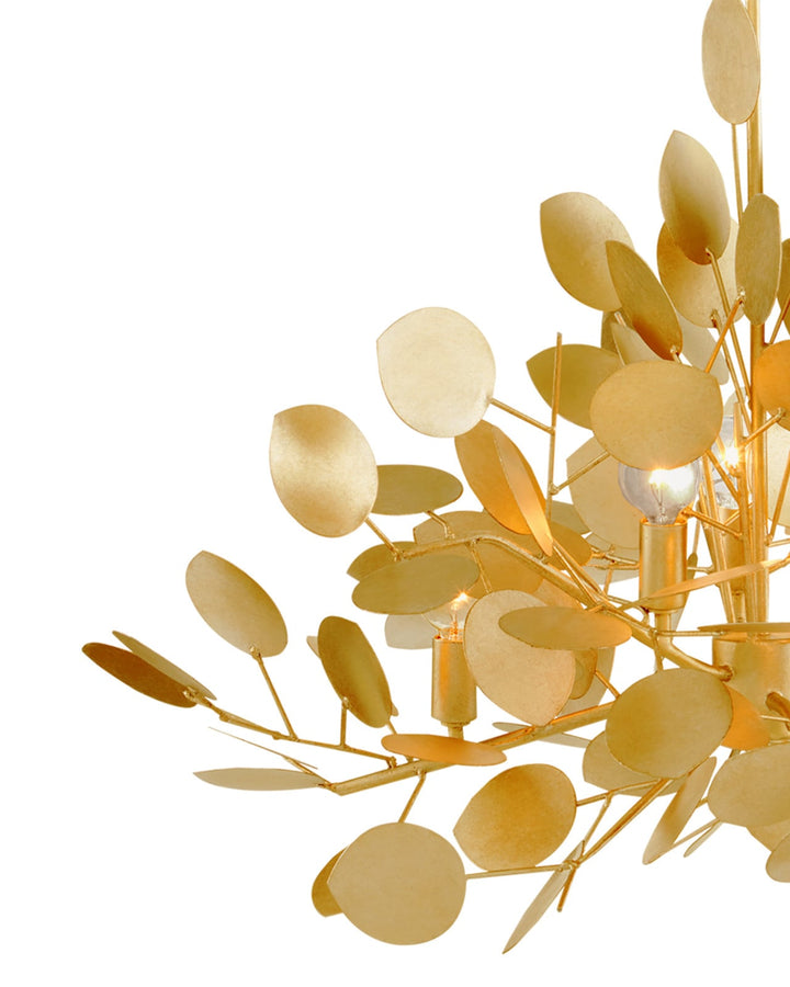 Chandeliers Lunaria Large Gold Chandelier