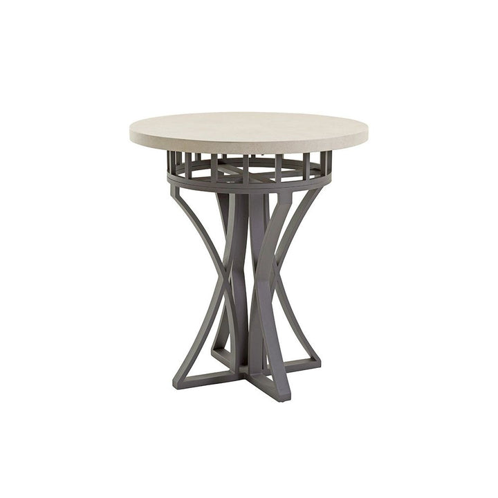 Outdoor Side Tables High/Low Bistro Table - 0102 Driftwood