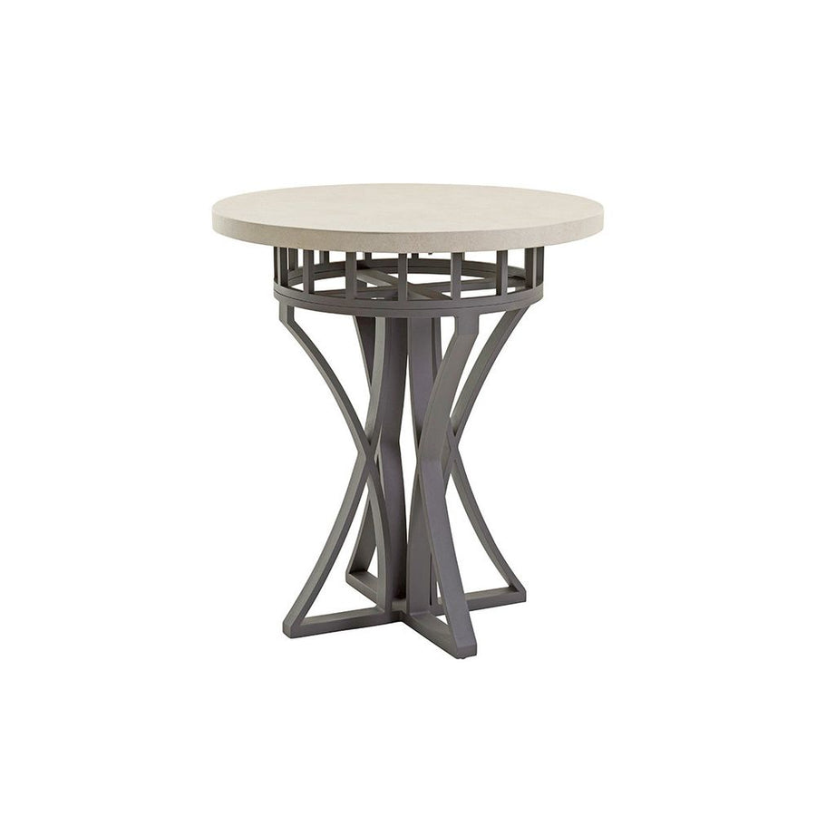 Outdoor Side Tables High/Low Bistro Table - 0102 Driftwood