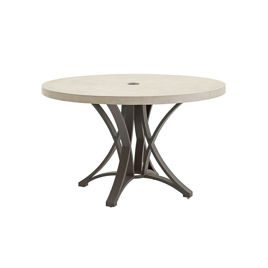 Outdoor Dining Tables Dining Table W/Weatherstone Top - Driftwood