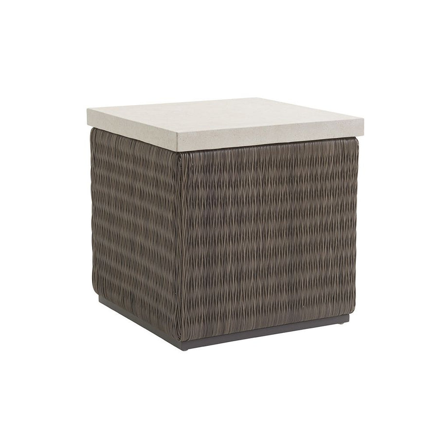 Outdoor Side Tables Square End Table - 0102 Driftwood