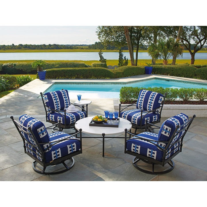 Outdoor Coffee Tables Round Cocktail Table - 0103 Graphite