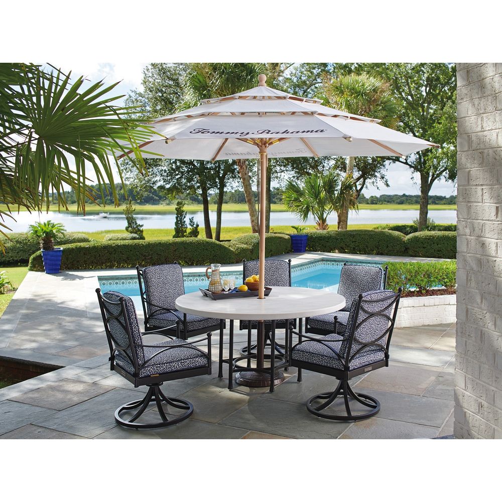 Outdoor Dining Tables Round Dining Table - Graphite