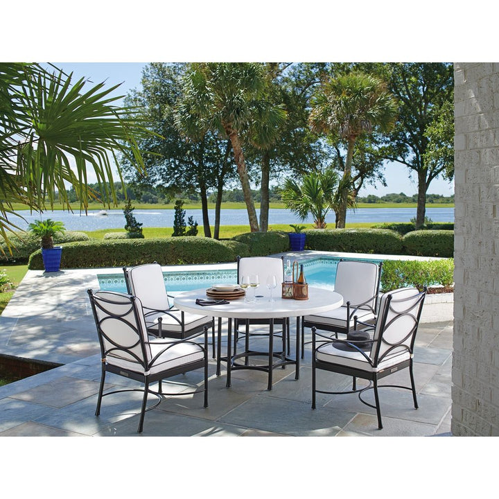 Round Dining Table - Graphite