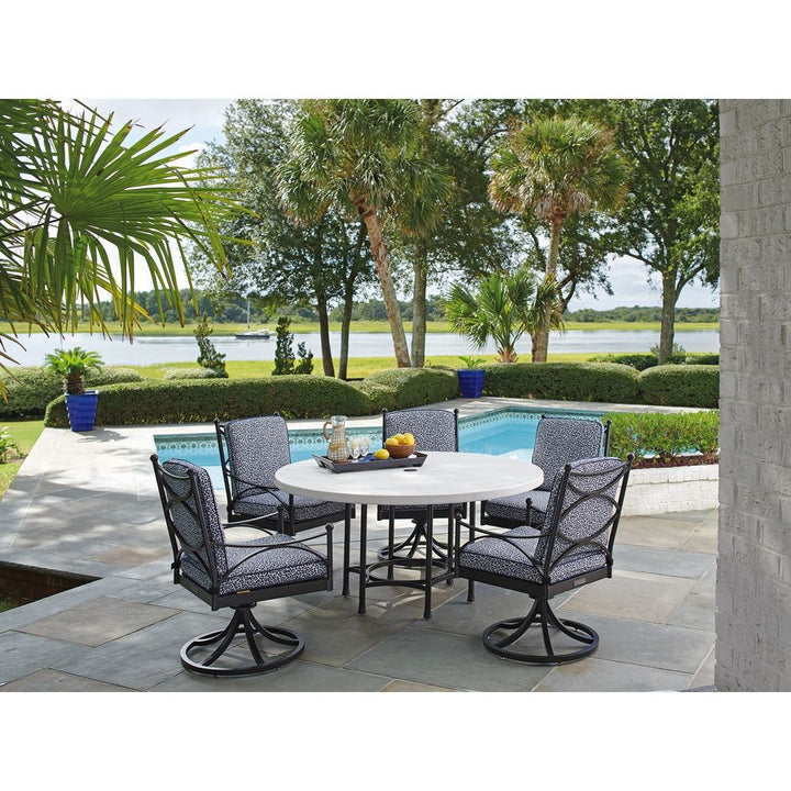 Outdoor Dining Tables Round Dining Table - Graphite