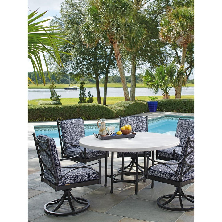 Round Dining Table - Graphite