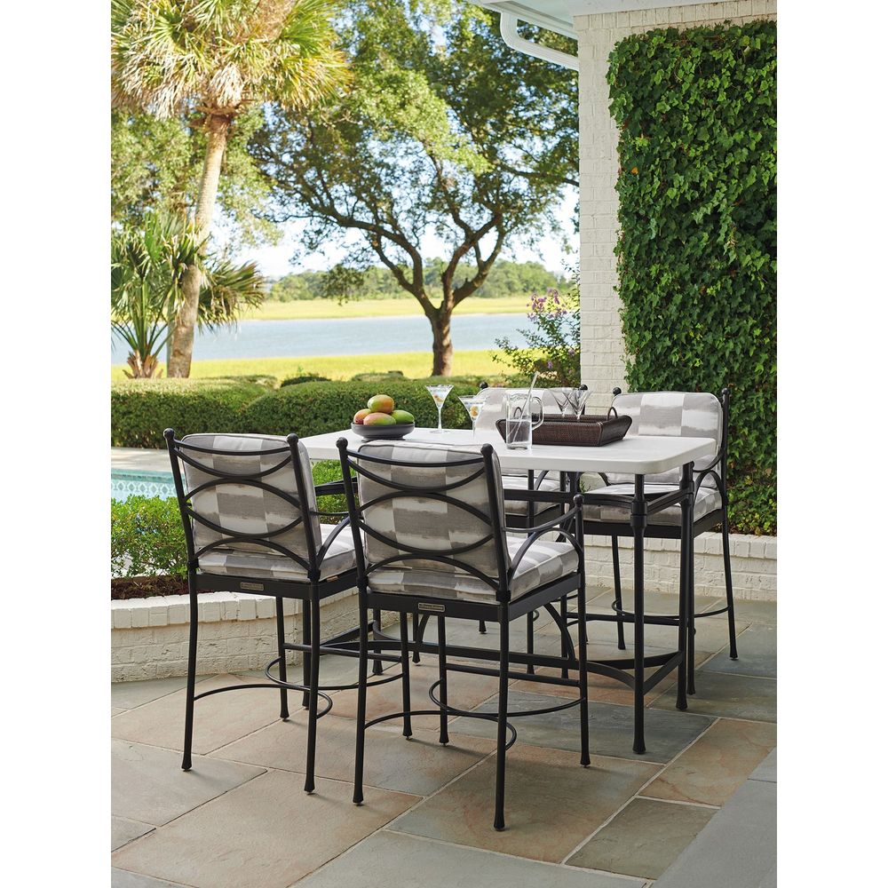 Outdoor Side Tables High/Low Bistro Table - 0103 Graphite