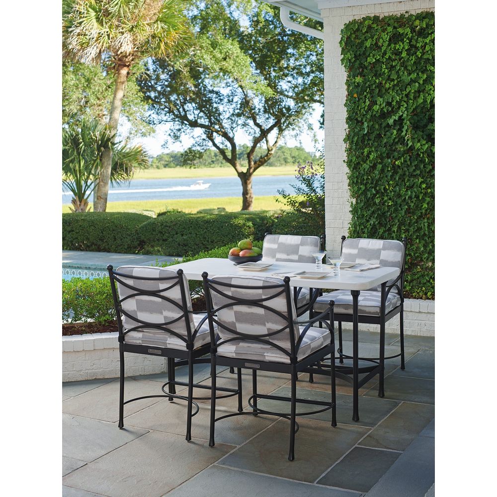 Outdoor Side Tables High/Low Bistro Table - 0103 Graphite