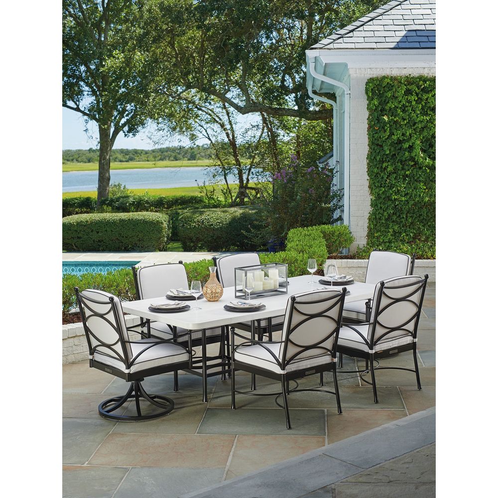 Outdoor Dining Tables Rectangular Dining Table - Graphite