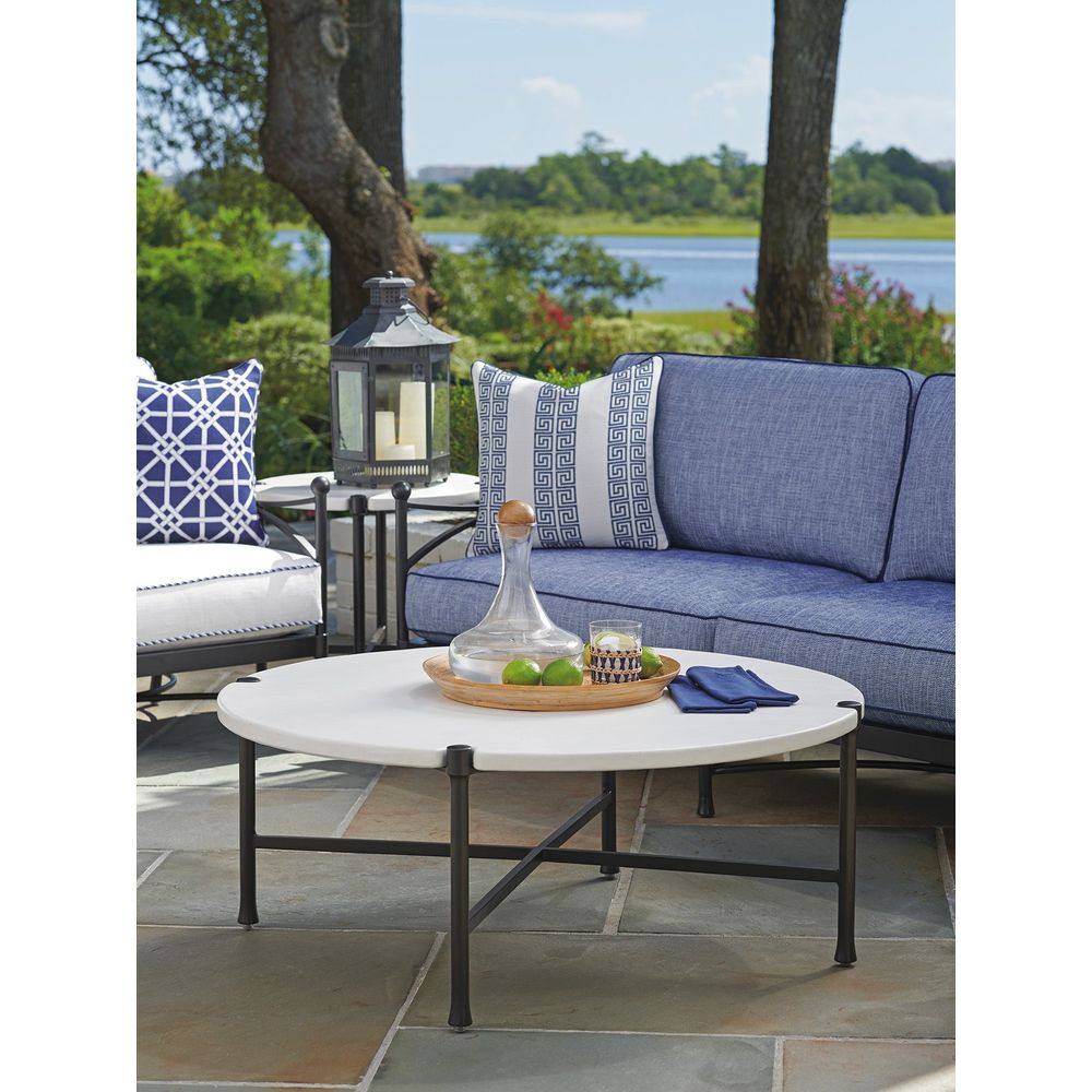 Outdoor Coffee Tables Round Cocktail Table - 0103 Graphite