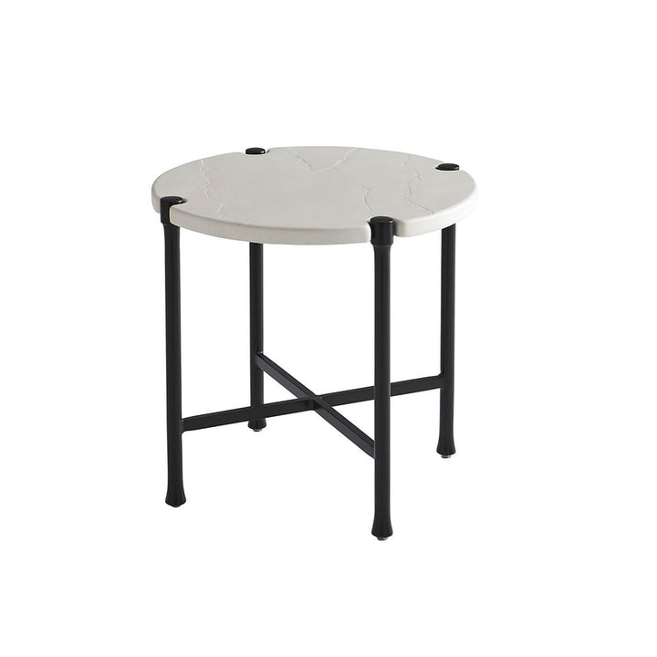 Outdoor Side Tables Round End Table - 0103 Graphite