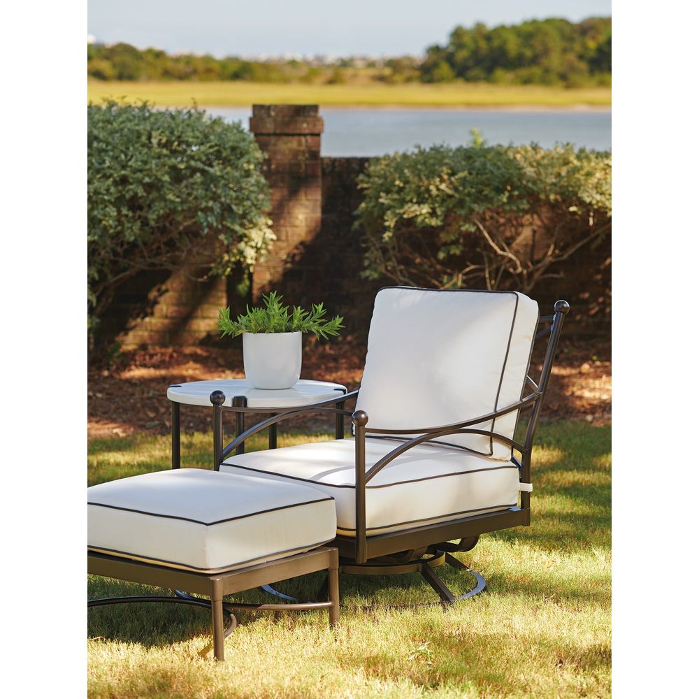 Round End Table - 0103 Graphite