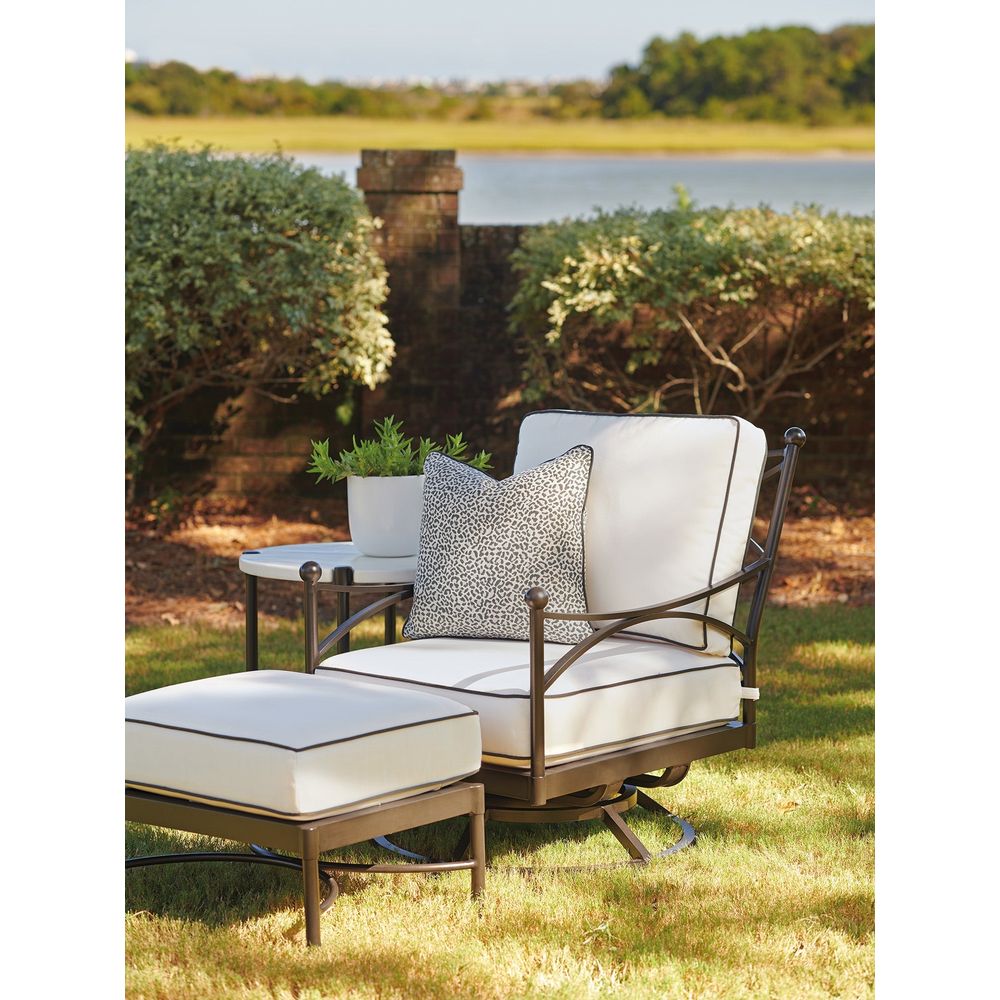Round End Table - 0103 Graphite