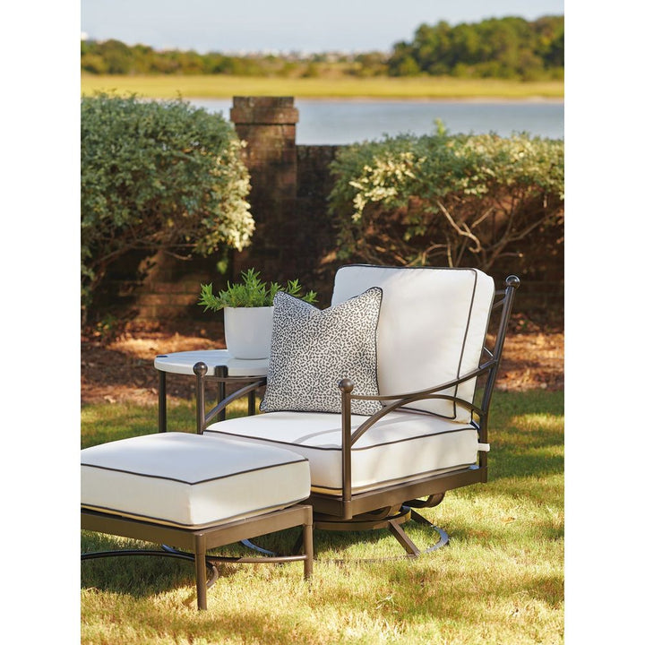 Round End Table - 0103 Graphite