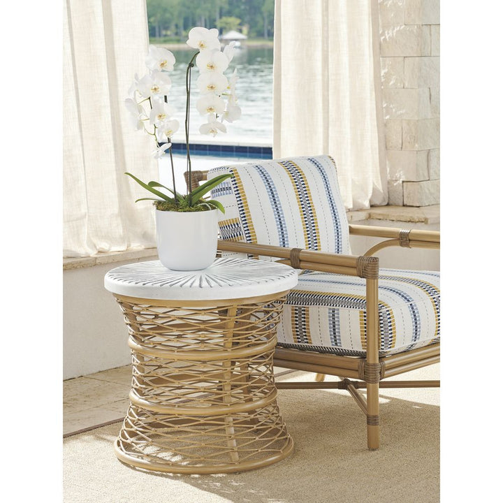 Outdoor Side Tables Round End Table