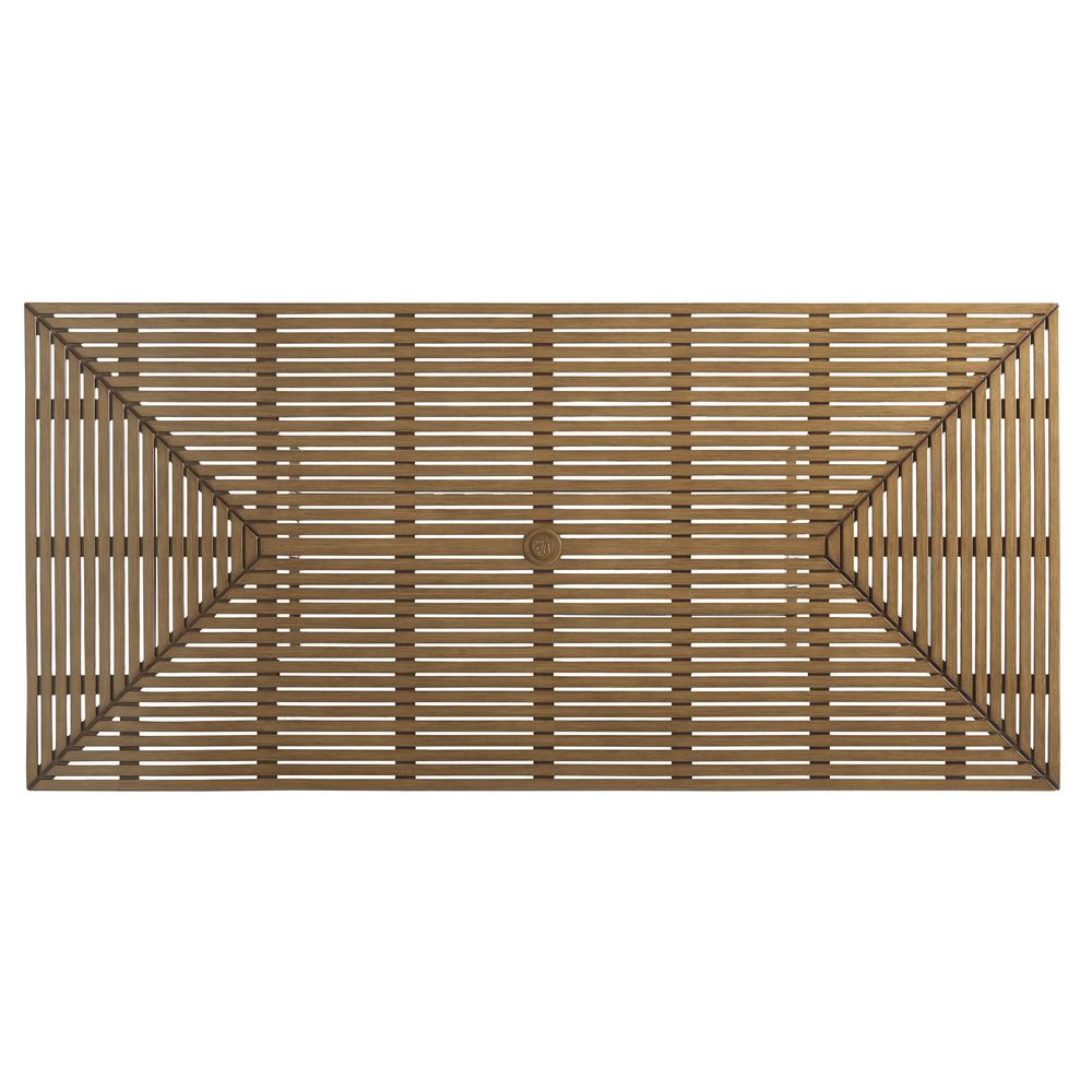 Outdoor Dining Tables Rectangular Dining Table - Medium Brown
