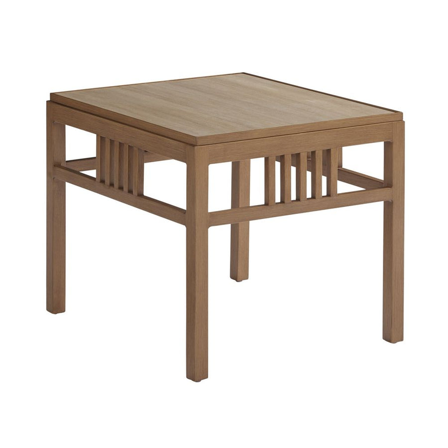 Outdoor Side Tables Rectangular End Table - Medium Brown