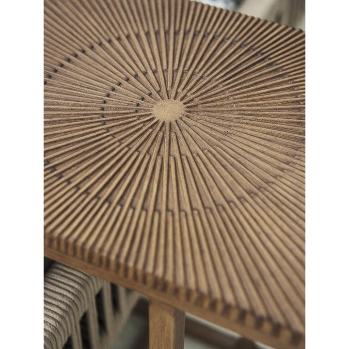 Outdoor Side Tables Rectangular Spot Table - 3925 Medium Brown