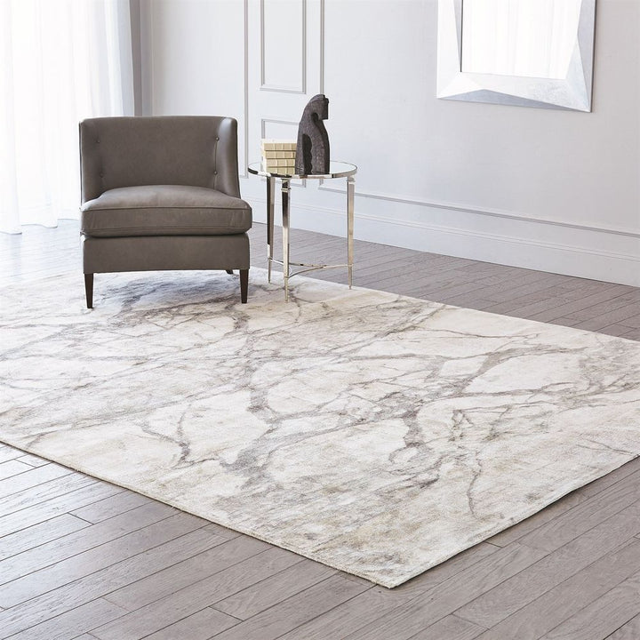 Mirror Match Marble Rug-Neutrals-5 x 8