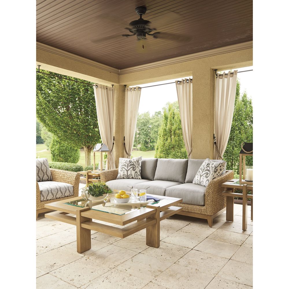Square Cocktail Table - 3930 Sand (Light Tan)