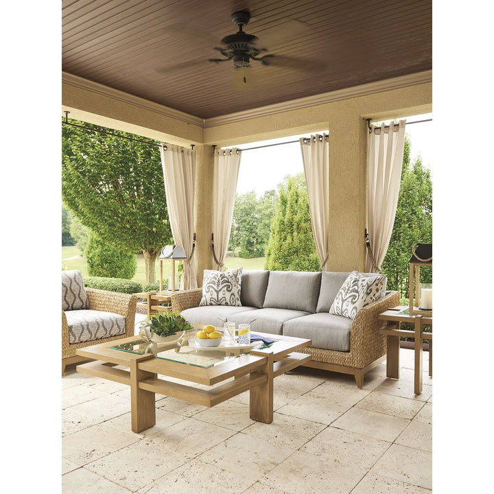 Square Cocktail Table - 3930 Sand (Light Tan)