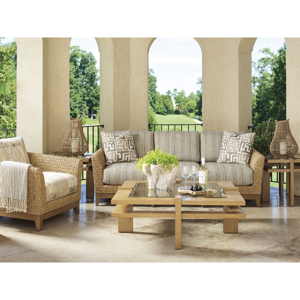 Outdoor Coffee Tables Square Cocktail Table - 3930 Sand (Light Tan)
