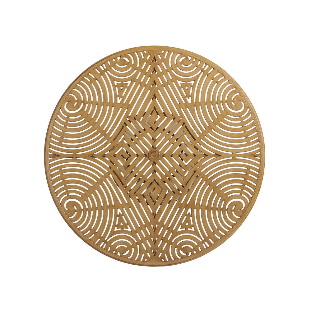 Outdoor Dining Tables Round Dining Table - Light Brown