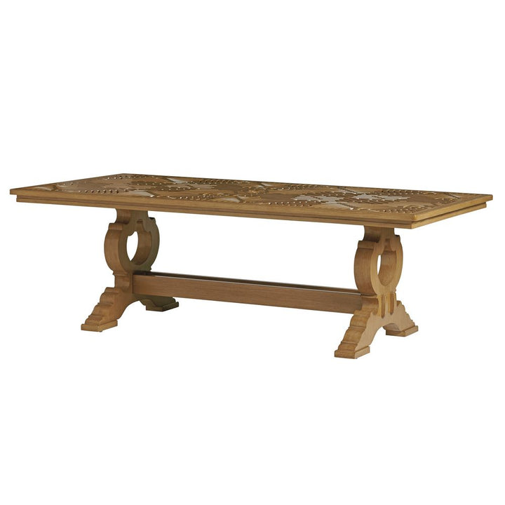 Outdoor Dining Tables Rectangular Dining Table - Light Brown