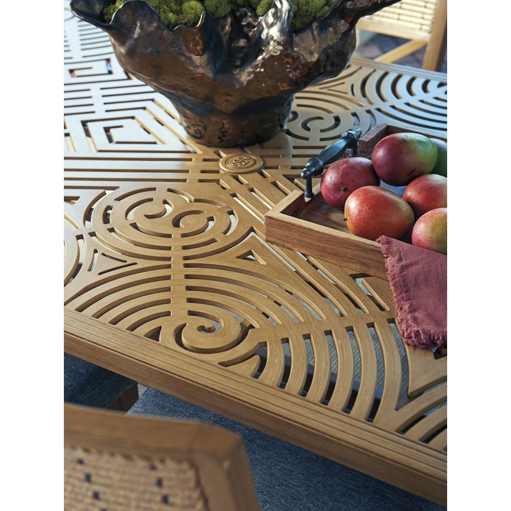 Outdoor Dining Tables Rectangular Dining Table - Light Brown