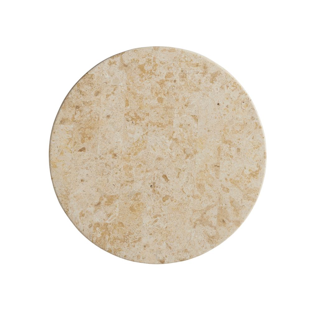 Outdoor Side Tables Round Side Table - Light Brown
