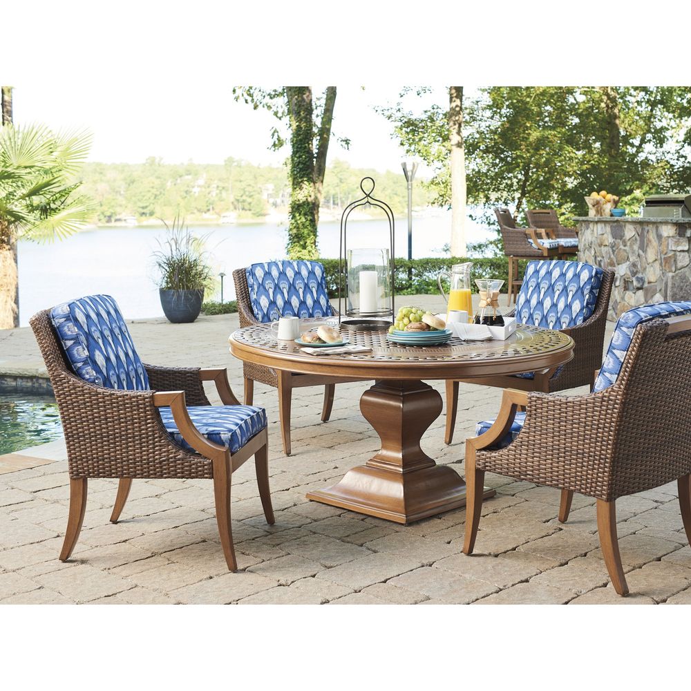 Outdoor Dining Tables Round Dining Table - Walnut
