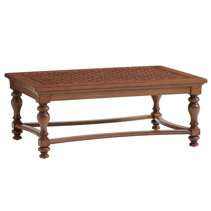 Outdoor Coffee Tables Rectangular Cocktail Table - 3935 Medium Brown