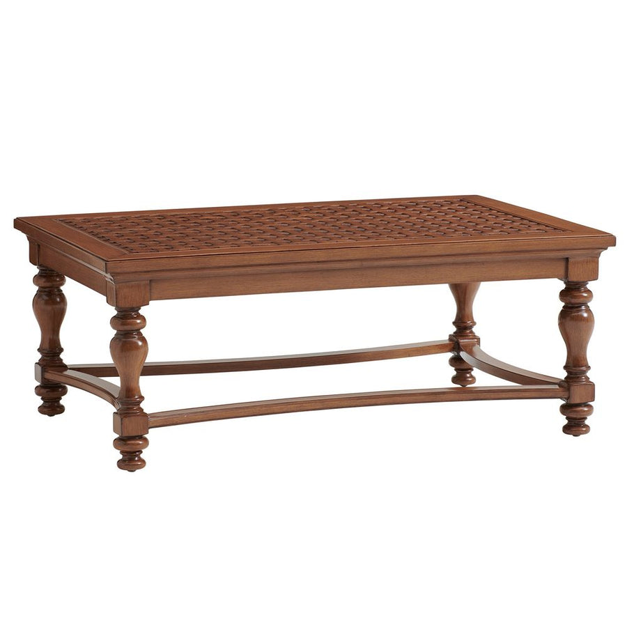 Outdoor Coffee Tables Rectangular Cocktail Table - 3935 Medium Brown