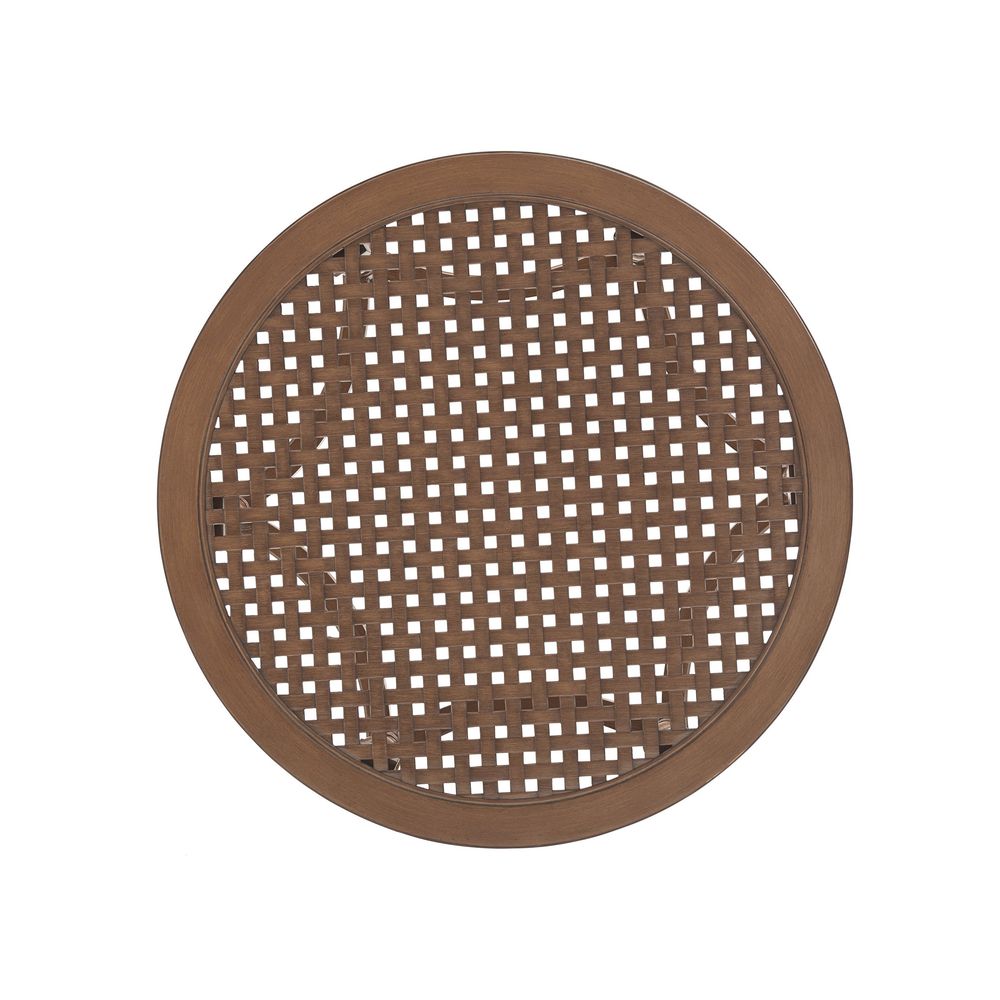 Outdoor Coffee Tables Round Cocktail Table - 3935 Medium Brown