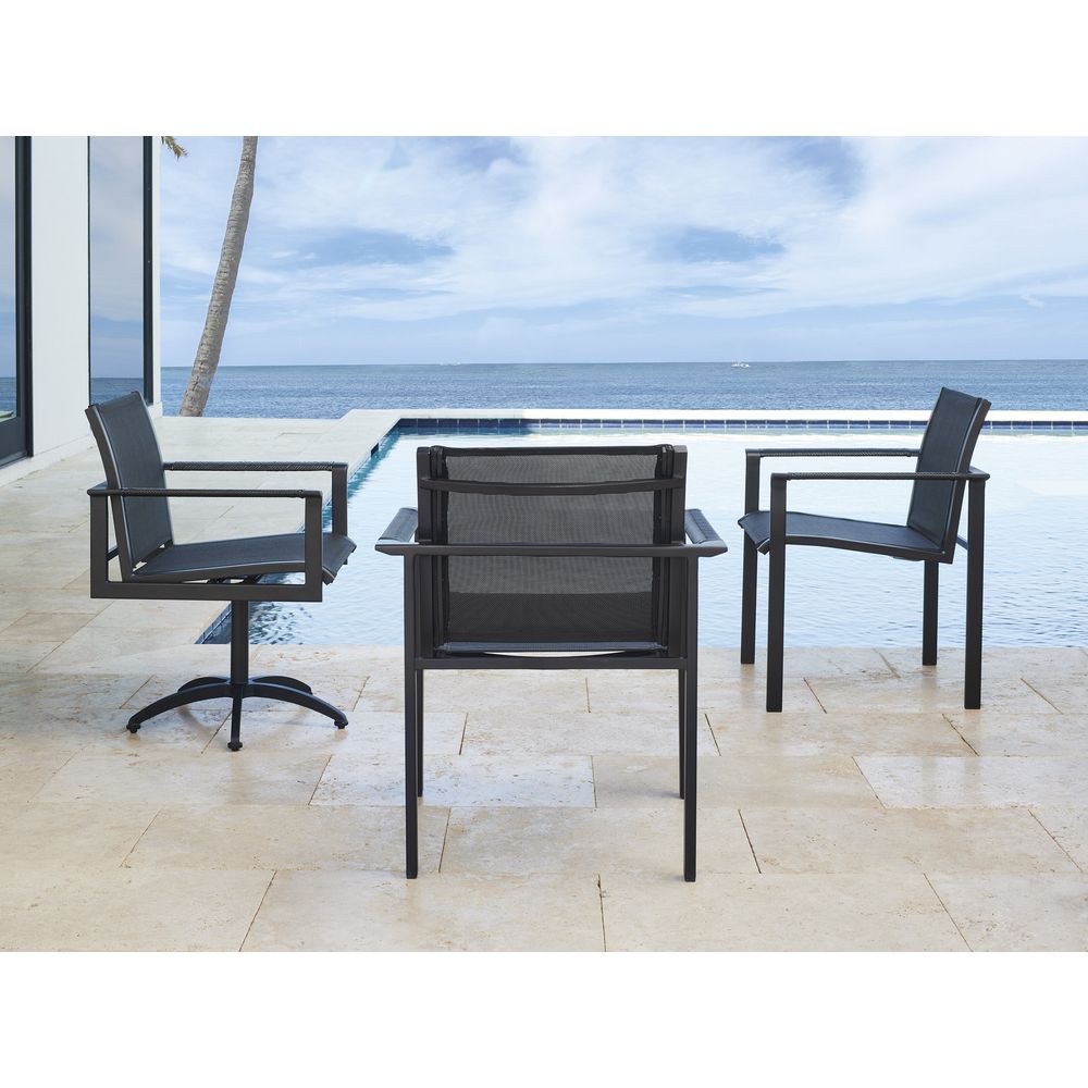 Outdoor Dining Chairs Arm Dining Chair - 3940 Graphite