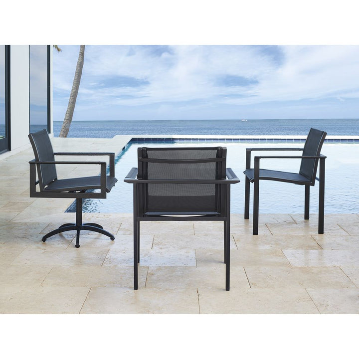 Outdoor Dining Chairs Arm Dining Chair - 3940 Graphite