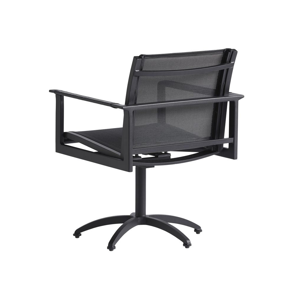 Outdoor Dining Chairs Swivel Rocker Dining Chair - 3940 Graphite