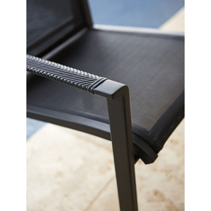 Outdoor Dining Chairs Arm Dining Chair - 3940 Graphite